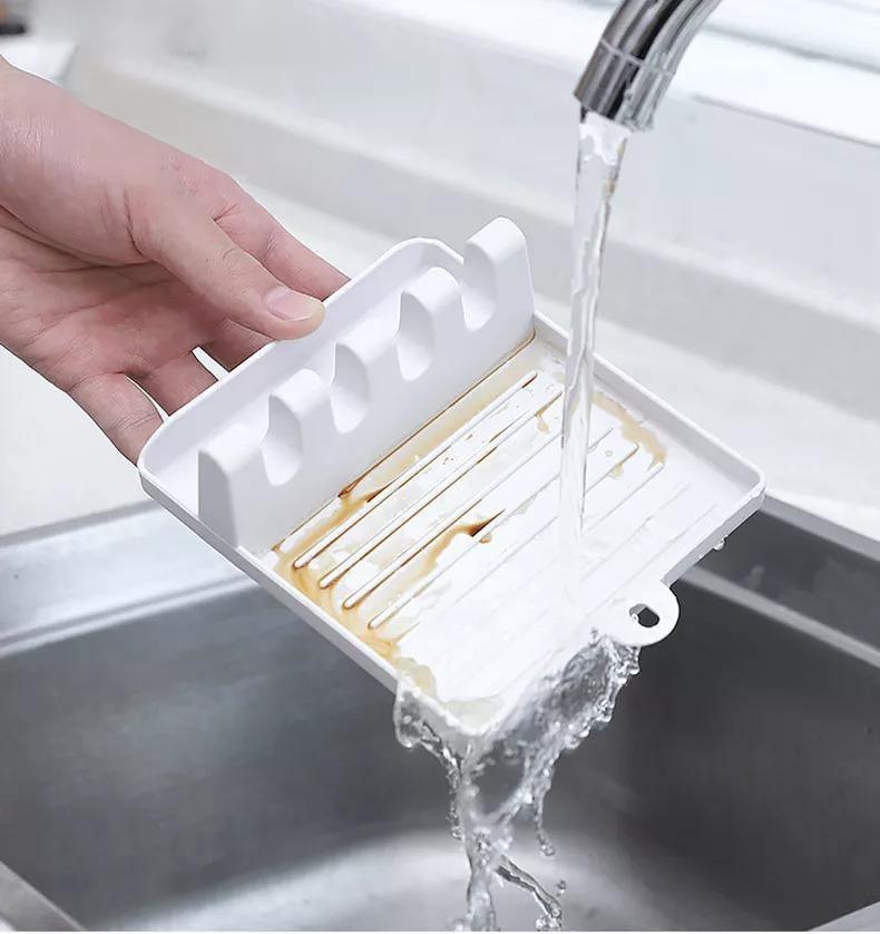 Anti-Slip Heat-Resistant Kitchen Utensil Holder Stand