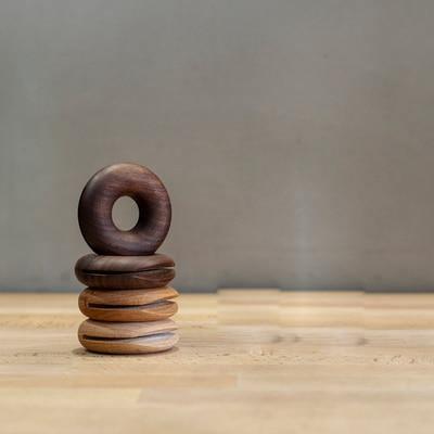 Wooden Bagel Clip