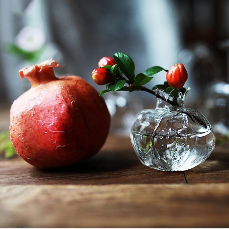 Pomegranate Glass Hydroponic Growth Vessel