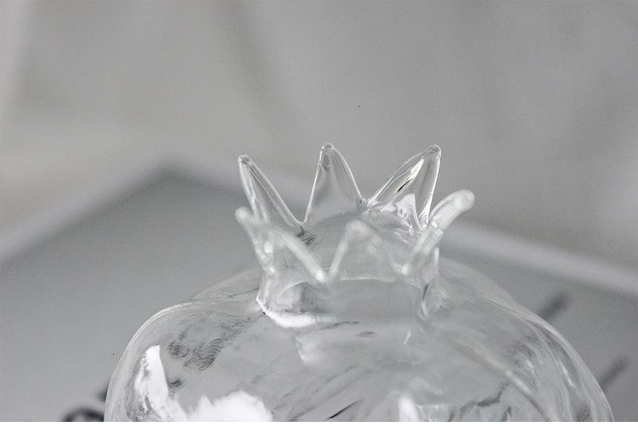 Pomegranate Glass Hydroponic Growth Vessel