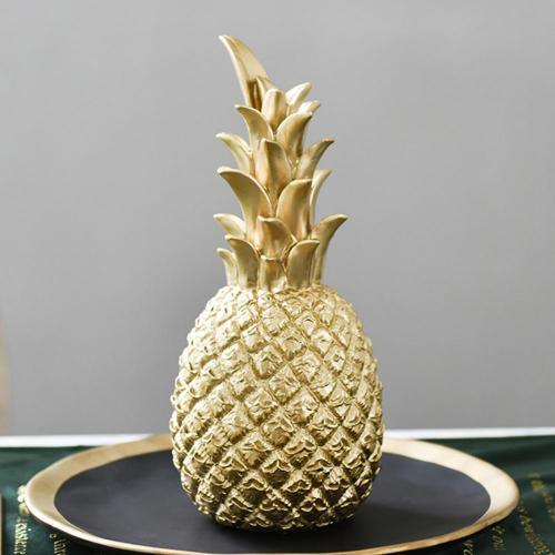 Shiny Pineapple Accent Decoration